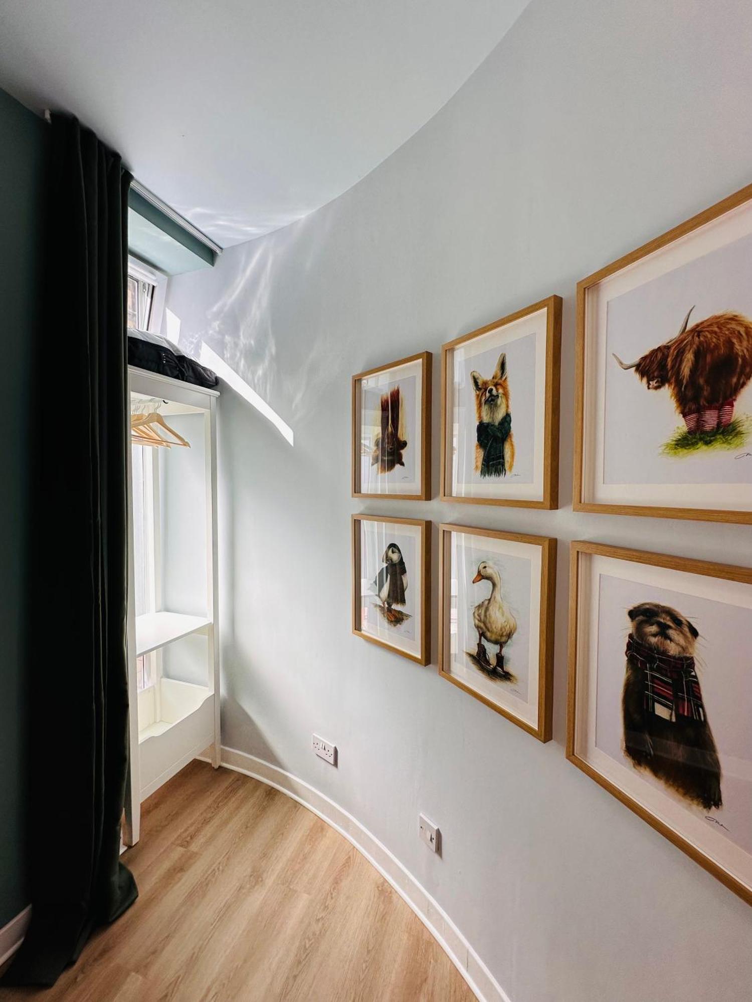 Luxury Modern Studio L Central Edinburgh L Pet Friendly Exteriör bild